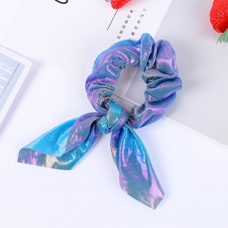 Anillo de cabello de la tela de cinta de arco al por mayor